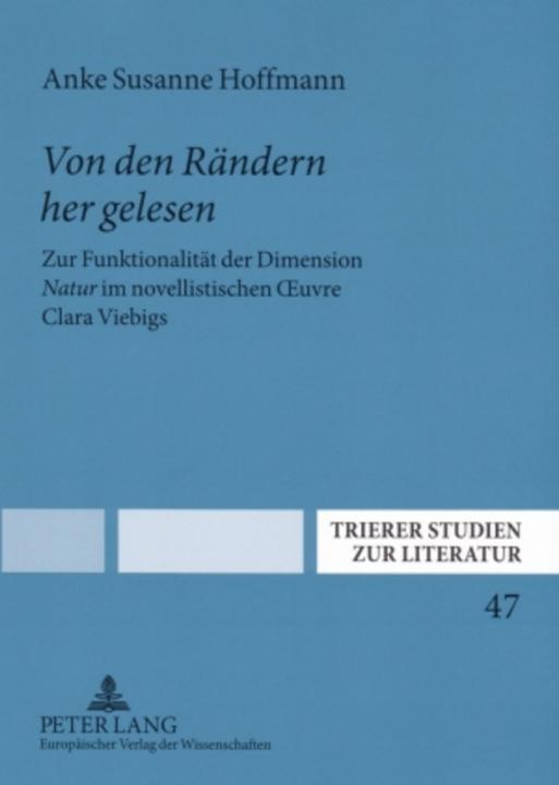 Produktbild Von den Rändern her gelesen (Deutsch, Anke Susanne Hoffmann, 2006)