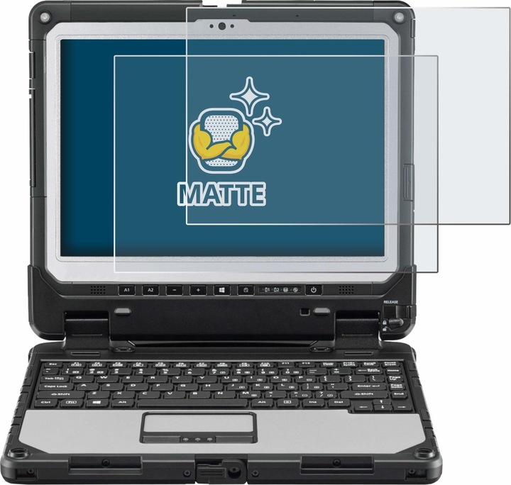 Productafbeelding BROTECT Antireflecterende schermbeschermer mat (2 Stuk, Toughbook CF-33)