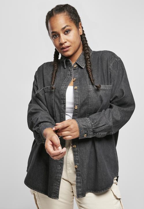 Produktbild Urban Classics Ladies Denim Oversized Shirt (L)