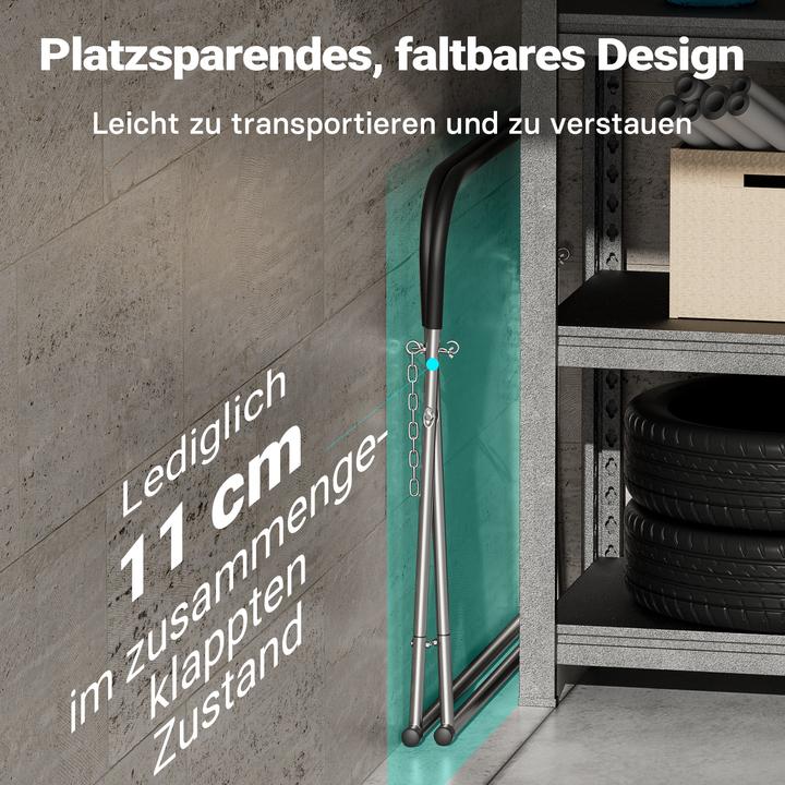 Image du produit Wiltec Support de pare-brise pliable 80-100cm jusqu'à 75 kg Support de peinture (80 cm, 100 cm)