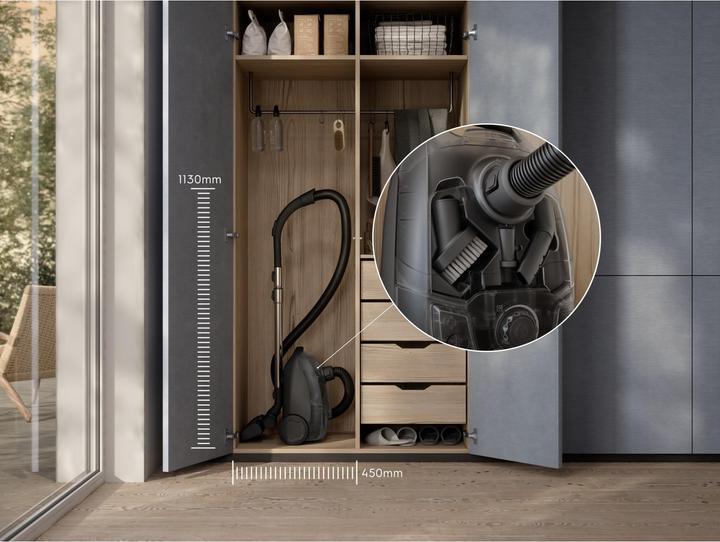 Actual product image Electrolux EB31C1DB Vacuum cleaner with bag 500 line EB51C1OG 78