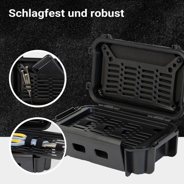 Produktbild Wiltec Universalkoffer 28,2x7,8x9,95cm wasserdicht Transportkoffer Schutzkoffer