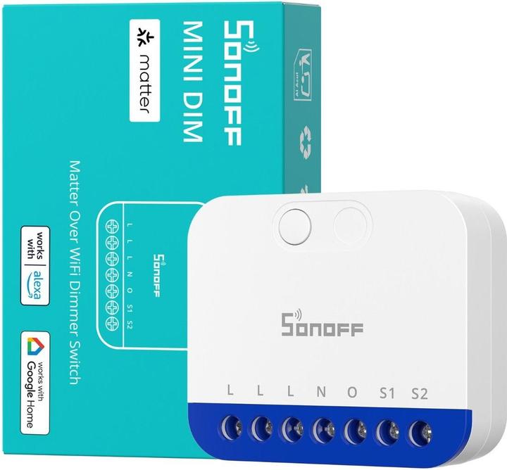 Image du produit Sonoff Matter Over WiFi Dimmer Switch (Actionneur de variateur)