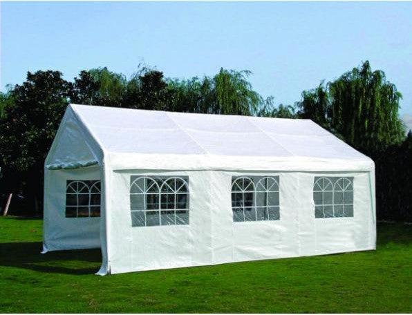 Actual product image Degamo Side tarpaulin for party tent with windows (600 cm, 600 cm)