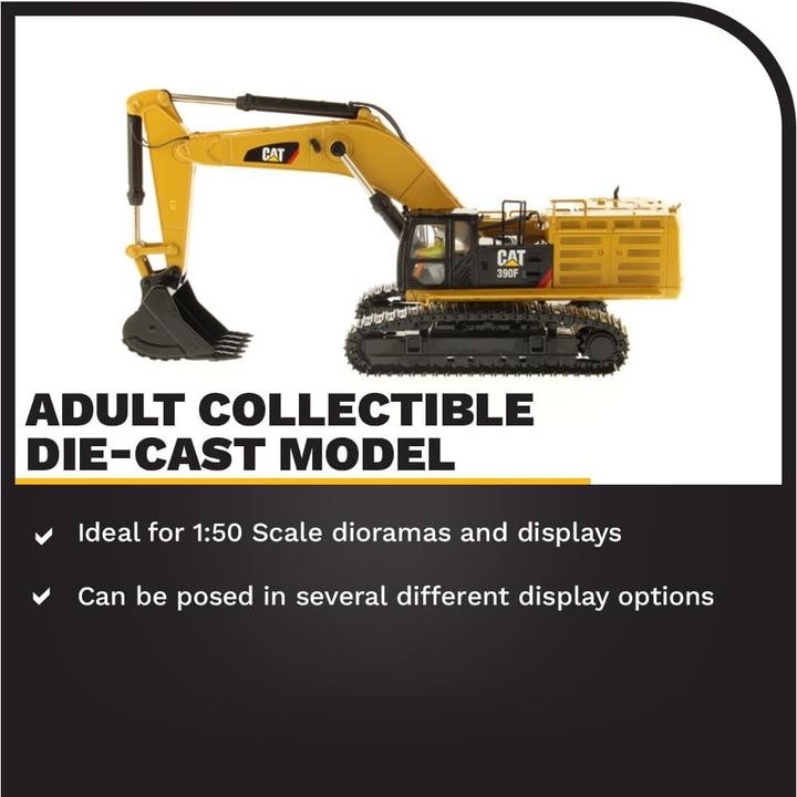 Produktbild Diecast Masters CAT 390F L Hydraulic Excavator