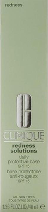 Immagine prodotto Clinique Redness Solutions Daily Protective Base SPF 15 (Crema solare viso, SPF 15, 40 ml)