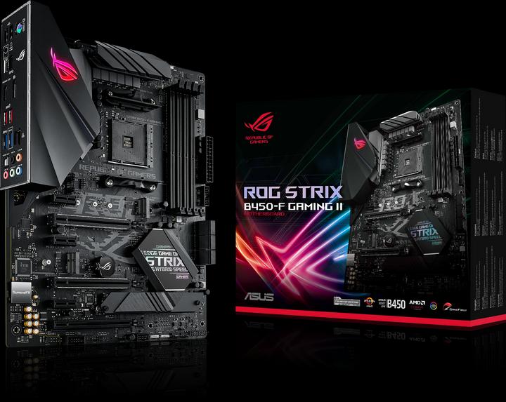 Immagine prodotto ASUS ROG STRIX B450-F GAMING II (AM4, AMD B450, ATX)