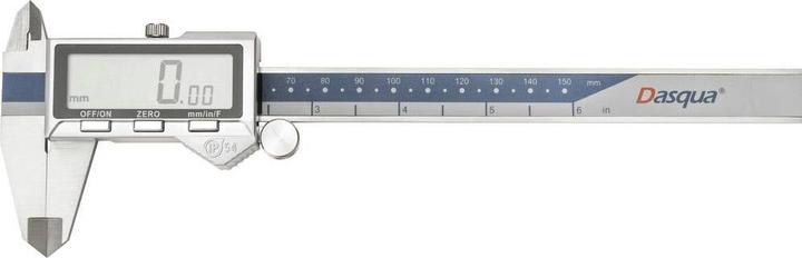 Dasqua DIN EN 862 2019-0005 Digitaler Messschieber 150 mm IP54 (15 cm)