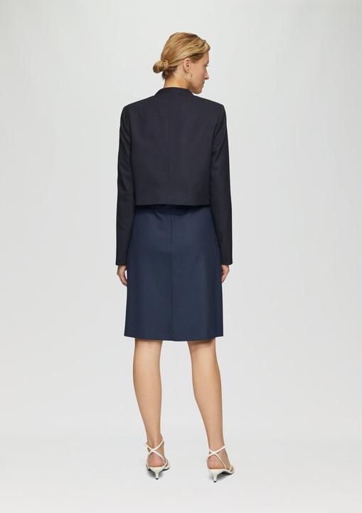 Actual product image S.Oliver Indoor-Blazer Fein gepunkteter Kurzblazer (48)