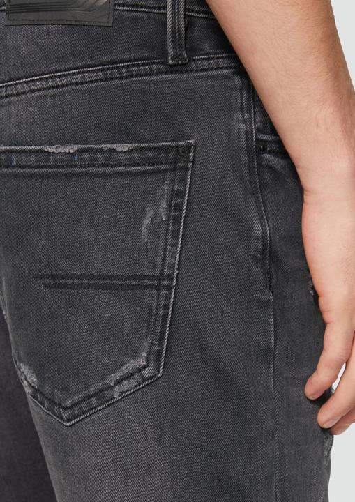 Produktbild S.Oliver Jeans-Hose Jeans Mauro / Regular Fit / Mid Rise / Tapered Leg / Destroyed-Effekt (W29/L32)