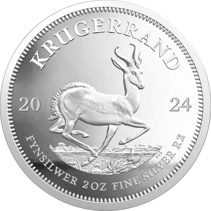 Produktbild South Africa Mint Silber Krügerrand 2 oz PP - 2024 (999, 2023)