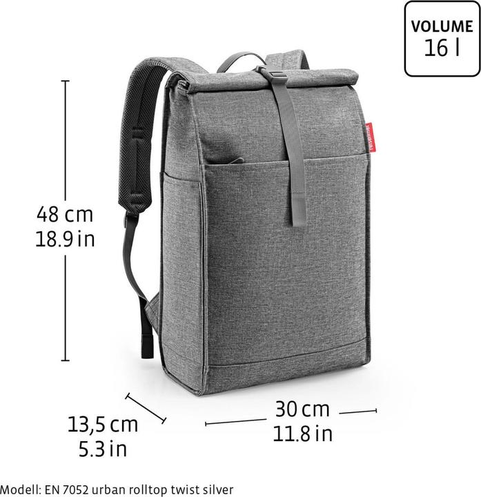 Produktbild reisenthel urban rolltop twist blush (16 l)