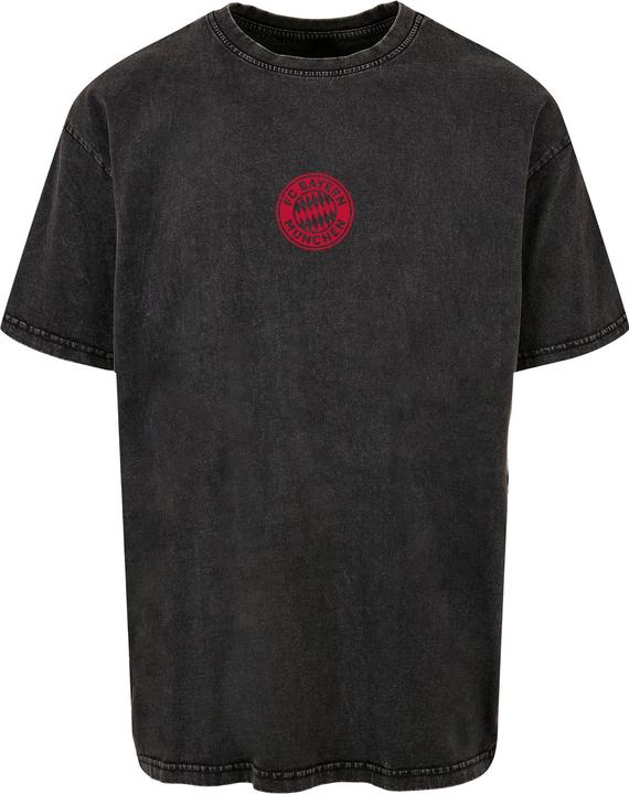 Image du produit FC Bayern München Logo R Acid Washed Heavy Oversize Tee - 115369 (XL)
