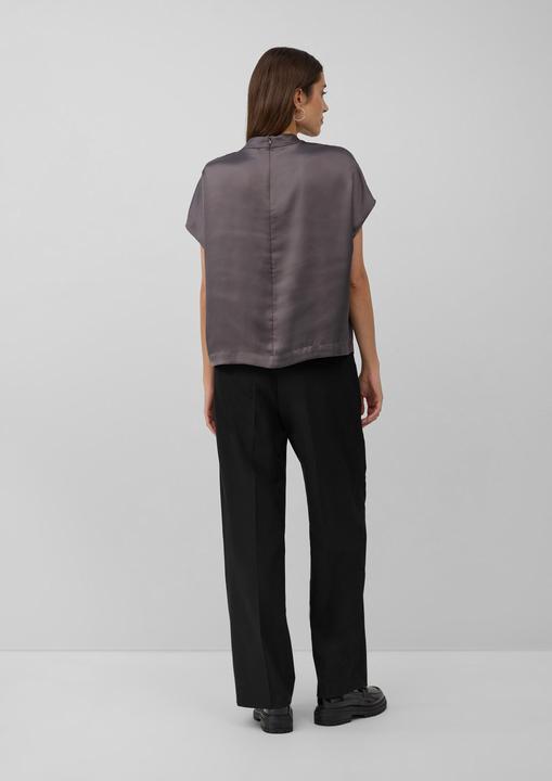 Immagine prodotto s.Oliver Bluse Fliessende Satin-Bluse im Loose Fit (40)
