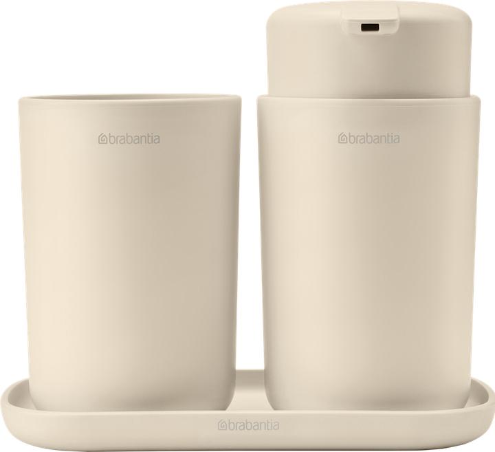 Productafbeelding Brabantia Zeepdispenserset ReNew Set 250 ml, Beige