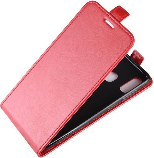 Actual product image MU Classic Leather flip case cover (Samsung Galaxy A20e)