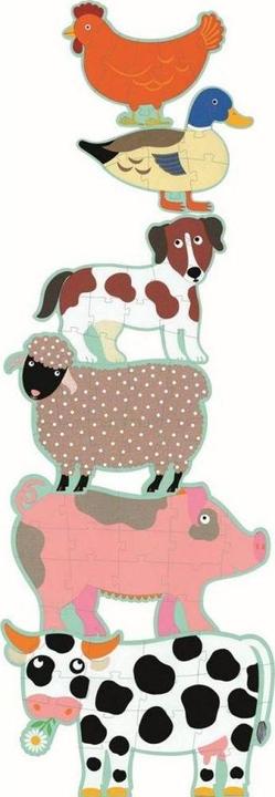 Produktbild Djeco Riesenpuzzle Honoré und Freunde 9/12/15 Teile (36 Teile)