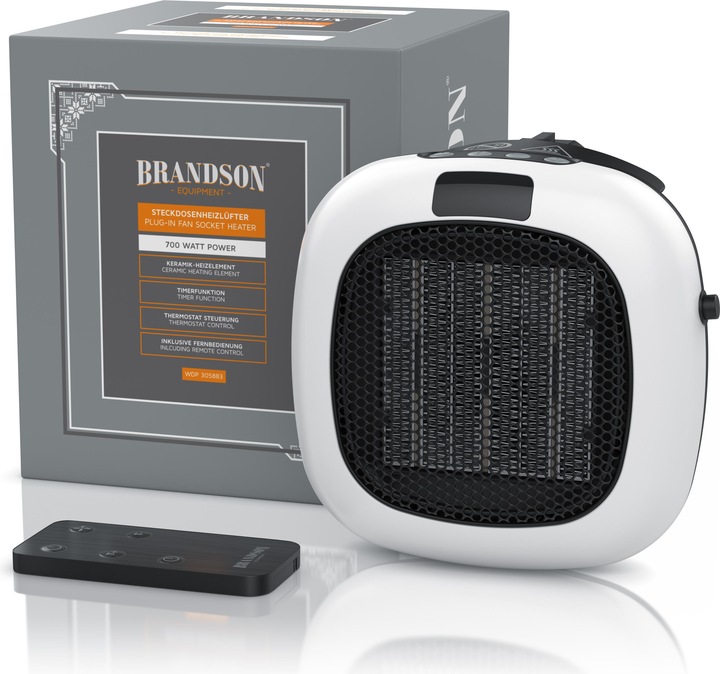 Produktbild Brandson Steckdosen Mini Heizlüfter (700 W)