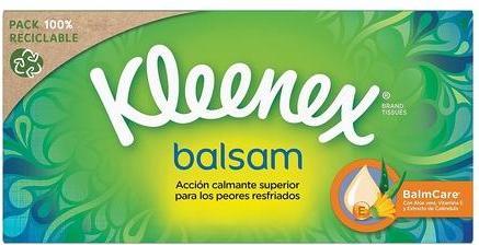 Kleenex Balsam Box Tissues White 64 Count