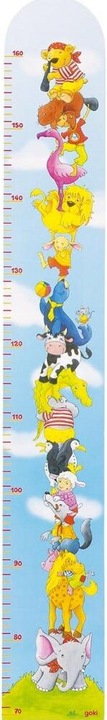 Produktbild Goki Messlatte Tierpyramide