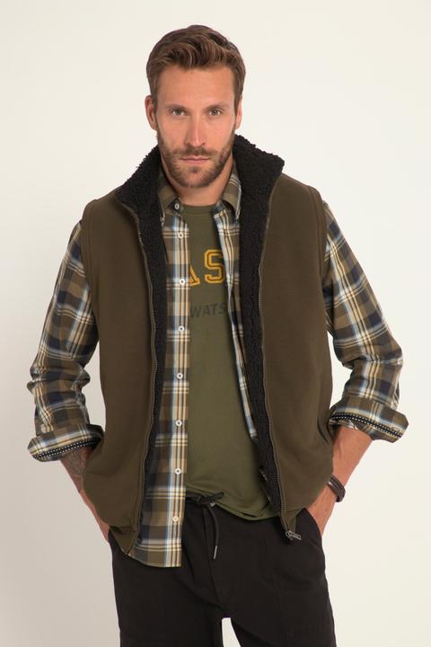 Actual product image JP1880 Sweatweste, OEKO-TEX, Teddyfutter, Stehkragen (XXL)