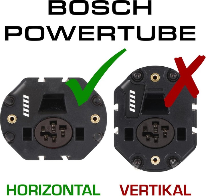 Actual product image E-Bike-Vision Battery Bosch Active (630 Wh, E-Bike battery)