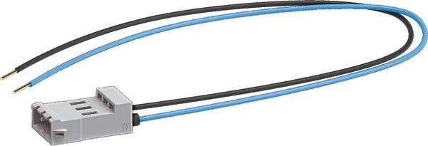 Produktbild Hager HAG KU9S30SVE Spgsabgriff,universZ,300mm, sw/bl, Stecker-verdichtet, 1 StÃ¼ck
