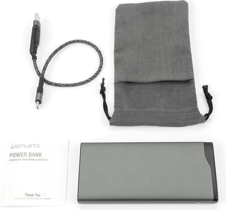 Productafbeelding 4smarts VoltHub Pro (10000 mAh, 22.50 W, 37 Wh)