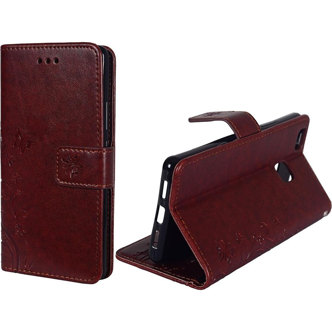 Thumbnail - König Design Schutz Handy Hülle für Huawei P9 Lite Case Cover Tasche Wallet Etui Handyhülle (Huawei P9 Lite), Smartphone...
