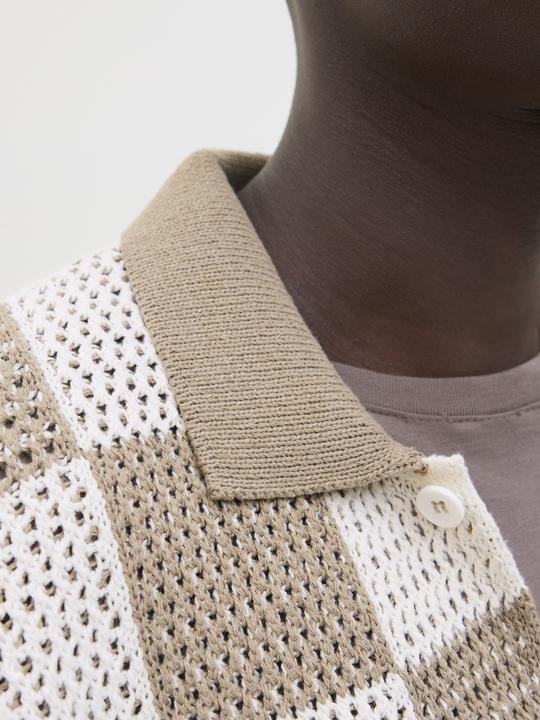 Image du produit Jack & Jones Jcoathletico Knit Crochet Polo Styd Ss25 (XL)