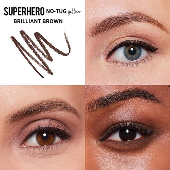 Produktbild It Cosmetics Superhero No-Tug Gel Eyeliner Waterproof Blendable Formula 0.042 Oz Brilliant Brown (Brilliant Brown)