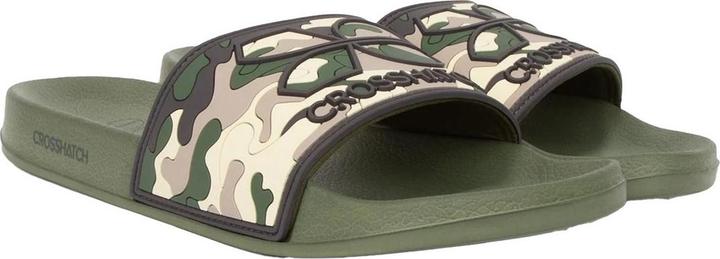 Crosshatch Badesandale Remorid Tarnmuster (44.5)