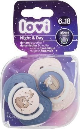 Actual product image Lovi Night & Day Dynamic Soother (2x, 6 - 18 Months)