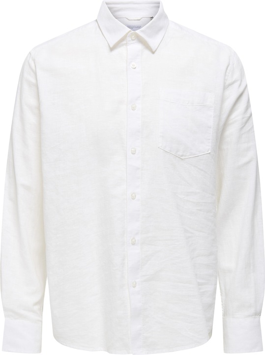 Only & Sons Onscaiden Life Reg Ls 1 Pkt Shirt Noos
