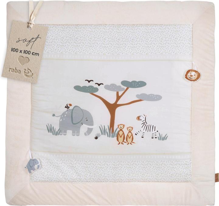 Roba Spiel- und Krabbeldecke Savanna Friends
