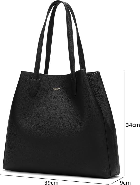 Produktbild Carlheim Evelyn Echt Lederen Handtas mit Wasserdichter Funktion