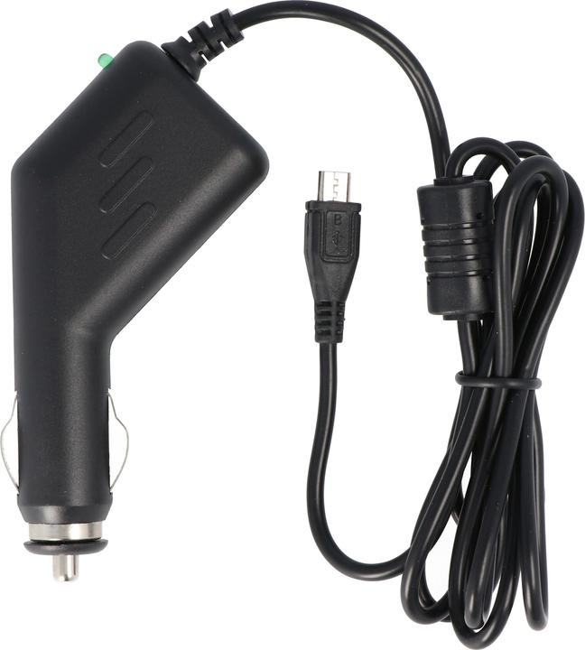 AccuCell KFZ-Ladekabel Micro-USB mit TMC-Antenne, 2A Ladestrom