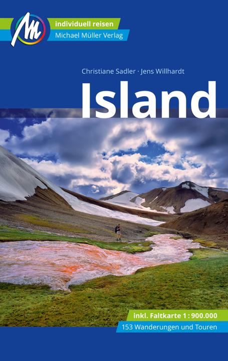Actual product image Iceland travel guide Michael Müller publishing house (German, Jens Willhardt)