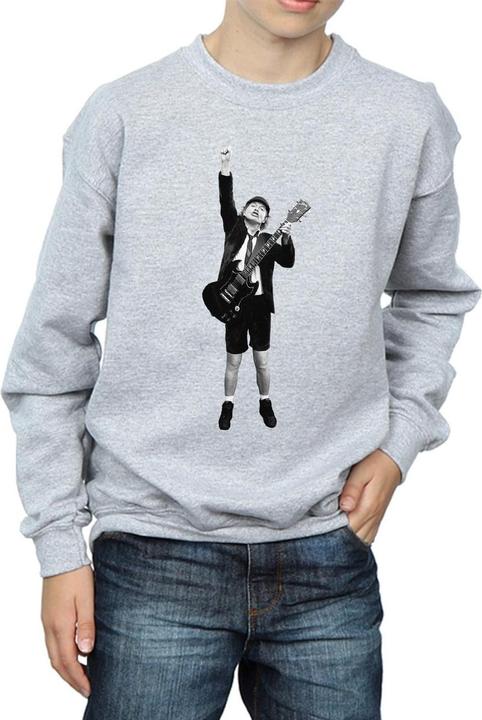 Produktbild AC/DC Angus Young Cut Out Sweatshirt Jungen (152, 158)