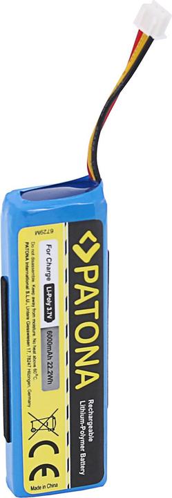 Produktbild Patona Akku f. JBL Charge Charge 1 AEC982999-2P AEC 982999-2P (Audio Ersatzteil)