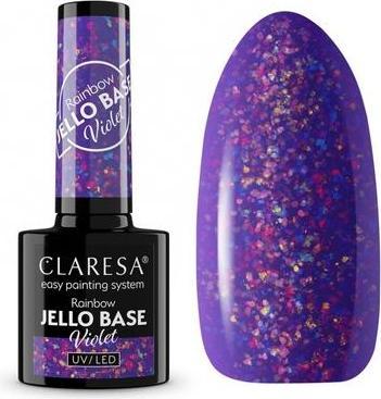 Immagine prodotto Claresa Rainbow Jello Base Hybrid/Soakoff In Violet (In Viola, Base Coat)