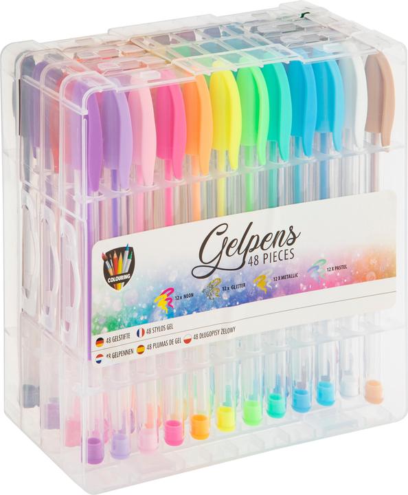 Image du produit Grafix Kit de stylos à encre gel (48x)