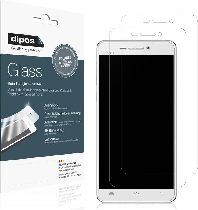 Produktbild Dipos Displayschutz Anti-Shock (2 Stk., Vivo Y3S)