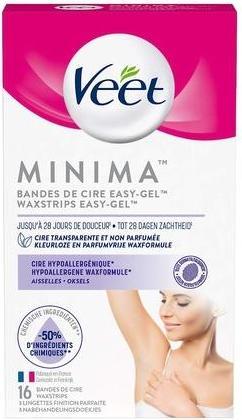 Veet Hair Removal Strips - Armpits - Hypoallergenic Minima