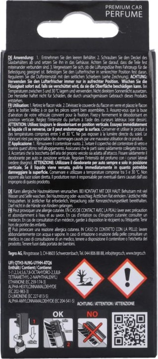 Actual product image Areon Car Sport Lux Platinum Refill 8 ml