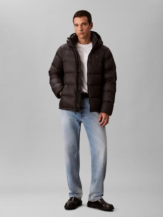 Productafbeelding Calvin Klein Jeans Ls Nylon Zip Off Hood Down Puffe (XXL)