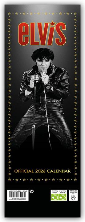 Produktbild Elvis 2026 - Slimline-Kalender