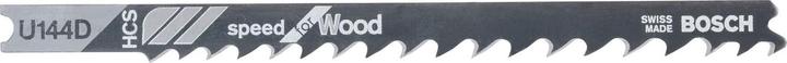 Produktbild Bosch Professional Zubehör Stichsägeblatt U 144 D Speed for Wood, 3er-Pack