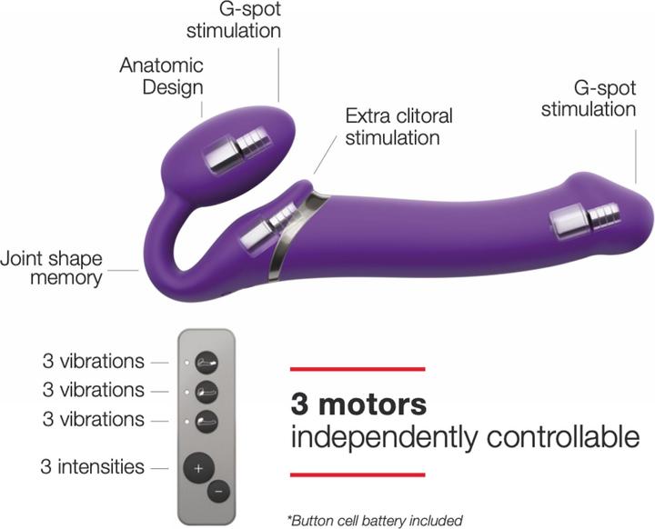 Produktbild Strap-on-me Vibrating Bendable