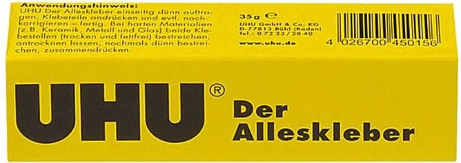 Image du produit UHU La colle tout usage (35 g, 20 ml)